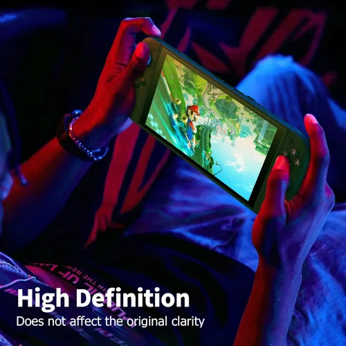 Vista 8 de Ambison Paquete de 2 protectores de pantalla de vidrio con acabado mate compatibles con Nintendo Switch 2 modelo 2025 de 7.9 pulgadas