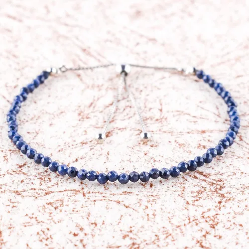 Vista 2 de OdrillionGems Pulsera bolo de cuentas de piedras preciosas naturales