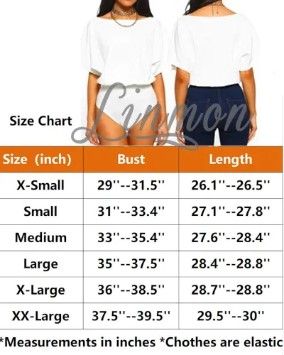 Vista 2 de LINMON Body para mujer, cuello redondo, manga Dolman, leotardo, overol