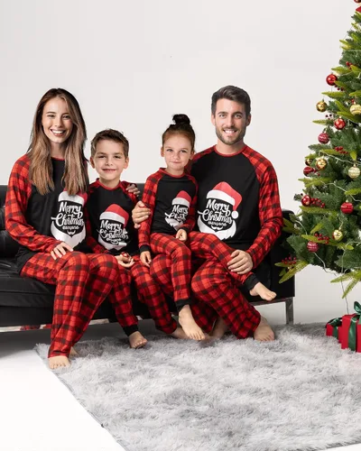 Vista 2 de Rnxrbb Set Family Christmas Pajamas Holiday Xmas Pjs