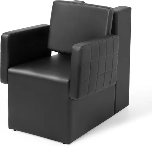 Vista 10 de OmySalon Sillas secadoras para salón, silla profesional de secador de pelo apta para secadora con capucha, asiento extra ancho, muebles