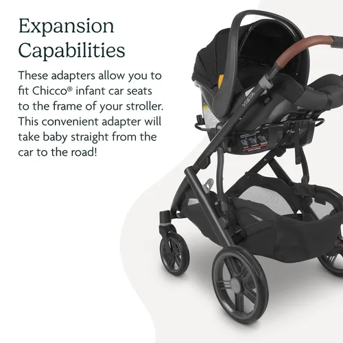 Vista 4 de UPPAbaby Adaptador de asiento de coche infantil para Chicco
