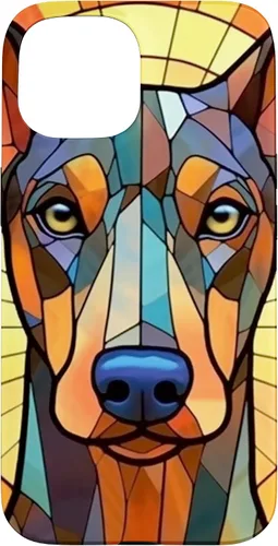Vista 6 de Funda para iPhone 16 Doberman Dog