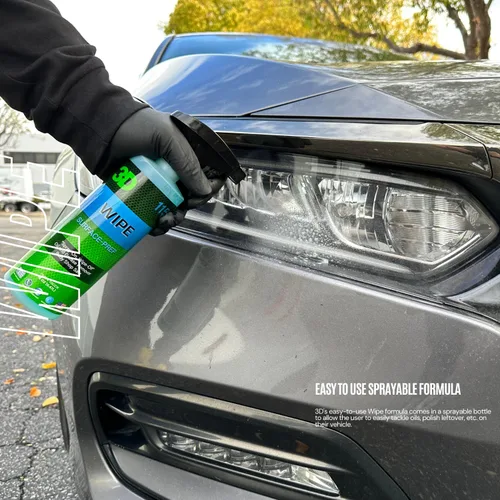 Vista 4 de 3D Wipe Preparación de Superficie para Revestimiento Cerámico - Elimina Aceites y Lubricantes Excesivos de Pintura y Vidrio Antes de la Aplicación