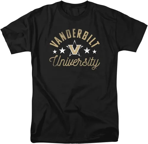 Vista 75 de Collegiate Distressed Mascot Unisex Adult T Shirt Collection 3 Universidad de Adelphi