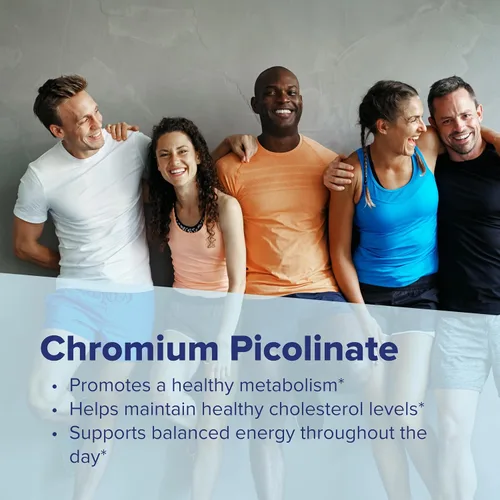 Vista 6 de Superior Source Cromo de 500 mcg, tabletas microlingües de disolución rápida, 100 unidades, promueve el metabolismo saludable de proteínas y azúcar
