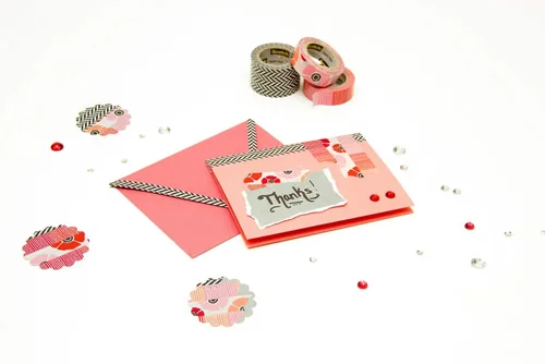 Vista 5 de Scotch Expressions Washi Tape - Cinta adhesiva para artes y manualidades, 0.59 x 393 pulgadas, verde, 6 rollos
