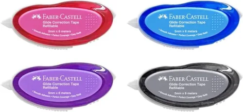 Vista 2 de Faber-Castell Cinta correctora Glide con 6 recambios