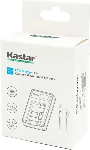 Vista 4 de Kastar Cargador de batería USB triple LCD compatible con Sealife Reefmaster DC-1200, DC1200, DC-1400, DC1400, DC-600, DC600, Tevion SZ 7, Z1400