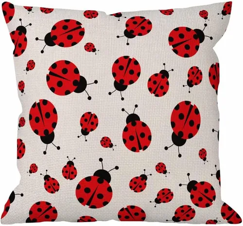 Vista 12 de HGOD DESIGNS Funda de almohada de abejas, funda de almohada decorativa de abeja de miel, fundas de almohada de lino y algodón para interiores