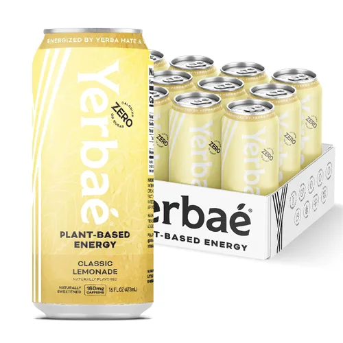 Vista 27 de Yerbae - Agua espumosa mejorada (12 unidades) Energy Yerba Mate 340 ml, lata