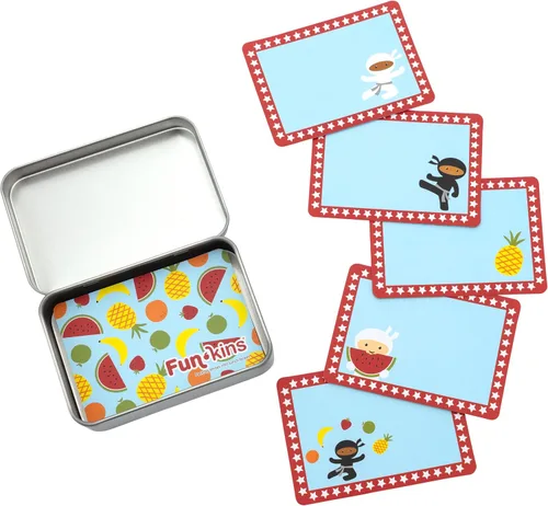 Vista 2 de Funkins - Fiambrera escolar para niños, divertidas tarjetas para inspiración, motivación, afirmaciones positivas y amor de padres a niños, sin