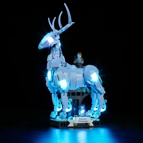 Vista 2 de BRIKSMAX Kit de iluminación LED para LEGO-76414 Expecto Patronum, compatible con el modelo de bloques de construcción de Lego Harry Potter,