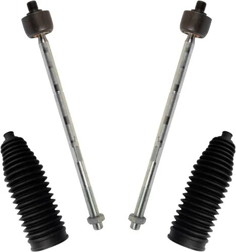 Vista 310 de TRQ Kit de dirección delantera con barra de acoplamiento de fuelle de piñón y cremallera compatible con Toyota Echo 2000-2005