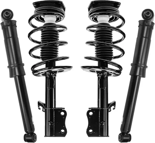 Vista 20 de Detroit Axle - Kit de amortiguadores de 4 puntales para Ford Escape 14-19, 2 puntales delanteros con resorte helicoidal 2 amortiguadores traseros