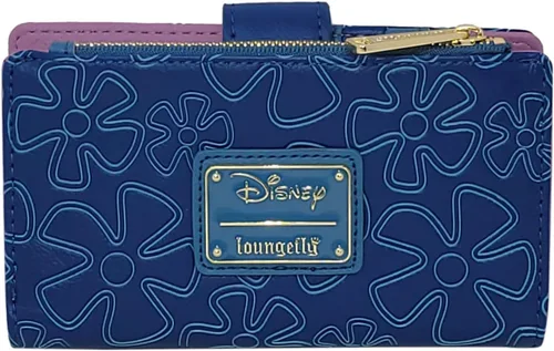 Vista 7 de Loungefly Disney Stitch - Cartera con solapa y cierre de presión