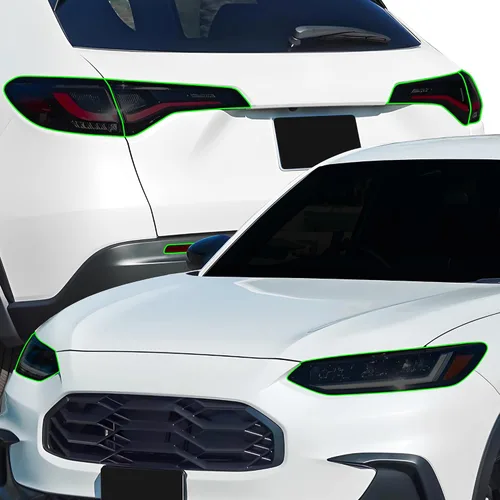 Vista 7 de BOGAR TECH DESIGNS Kit de película PPF de luz completa para faros delanteros compatible con Honda HR-V 2023-2025, sujetador transparente