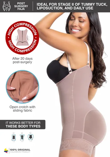 Vista 2 de LT.ROSE BBL Faja Tummy Tuck S111 - Prenda de compresión para mujer