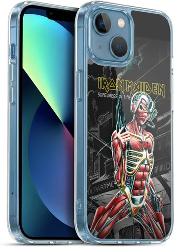 Vista 9 de Head Case Designs Funda de gel suave con licencia oficial de Iron Maiden Brave New World, compatible con Apple iPhone 7 Plus/iPhone 8 Plus Nuevo