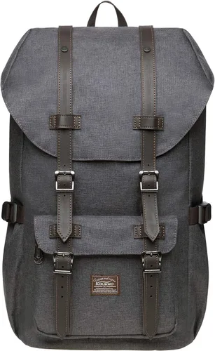 Vista 20 de Kaukko mochila para laptop de 15.6 pulgadas, mochila de viaje, 0-negro(2pc)), EP5-NEW 0-Negro (2 piezas)