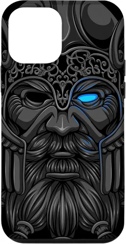 Vista 16 de Allfather Odin - Raven God - Norse Viking God in Asgard Case for iPhone 17