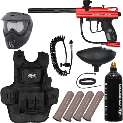 Vista 10 de Action Village Kingman Spyder Victor - Kit de pistola de paintball pesada