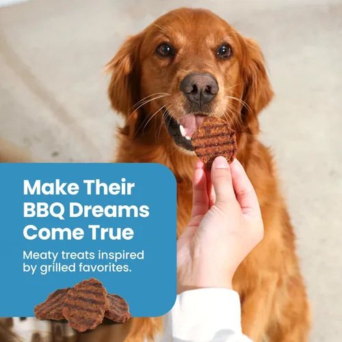 Vista 6 de Blue Buffalo Nudges Grillers - Golosinas naturales para perros, carne de res, 16 onzas