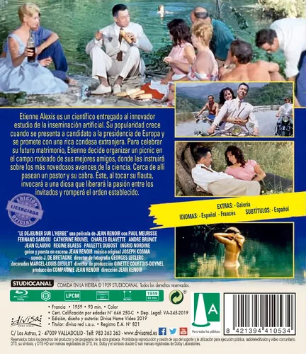 Vista 2 de Le déjeuner sur l'herbe - La comida sobre la hierba (Non USA Format)