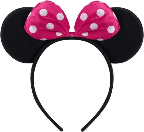 Vista 5 de IWEMEK - Maillot de ballet con diadema para niña con lunares, disfraz con diadema, leotardo