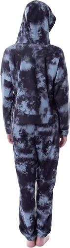 Vista 2 de INTIMO Harry Potter Hogwarts Houses Tie Dye - Conjunto deportivo con capucha para mujer