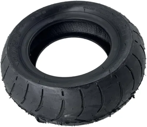 Vista 2 de 90/65-6 Tubeless Tire, 11x3 Electric Scooter Thick Tire, 4PR Nylon Off-Road Replacement Wheel for Balance Car and Outdoor Sports, Black