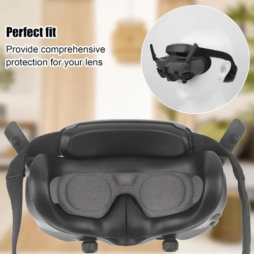 Vista 5 de PEUTIER Funda protectora de lente para DJI Goggles3 y DJI Avata 2, protector de lente antipolvo, almohadilla para ojos a prueba de polvo compatible