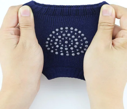 Vista 2 de 5pares nextnol bebé gatear antideslizante rodilla unisex bebé niños rodilleras ajustable rodilla coderas gatear Protector de seguridad
