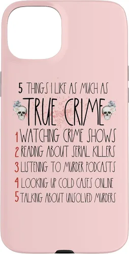 Vista 9 de Funda para iPhone 13 Pro Max Serial Killer I Like True Crime For Women True Crime Lover