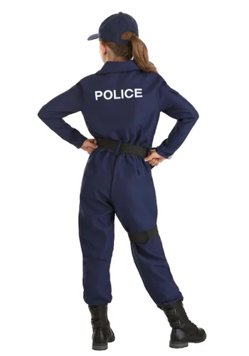 Vista 7 de Mameluco de policía táctico para niñas Multicolor