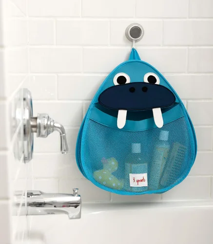 Vista 4 de 3 Sprouts Organizador de almacenamiento de baño - Organizador para ducha, bebé y juguetes - Morsa
