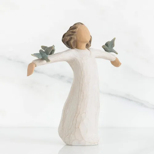 Vista 2 de Adorno «Felicidad» de Willow Tree