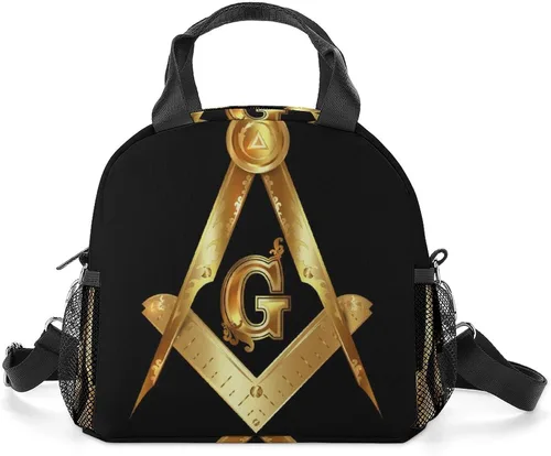 Vista 11 de Bolsas de almuerzo térmicas aisladas para hombres y mujeres con correa para el hombro, paquete de comida, lonchera de picnic, oficina, viajes, moda