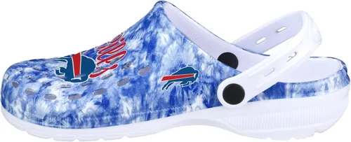 Vista 19 de FOCO NFL Womens NFL Team Logo Cloudie Garden Water Sandals Shoes Slipper Clogs with Strap