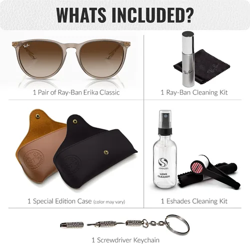 Vista 2 de Ray-Ban RB4171F Phantos - Gafas de sol en forma para hombre y mujer con kit oficial de gafas RAYBAN