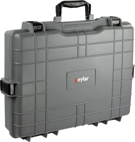 Vista 3 de Gran 22 pulgadas protectora, cámara, herramientas, equipo portátil duro caso impermeable con 3 capas de espuma (gris)