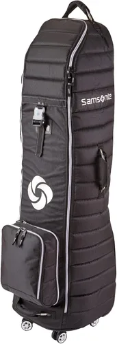 Vista 8 de Samsonite Golf Premium Quilted Golf Travel Cover with Wheels Detachable Shoe Bag, 4 Multi-Directional Wheels, Compression Strap
