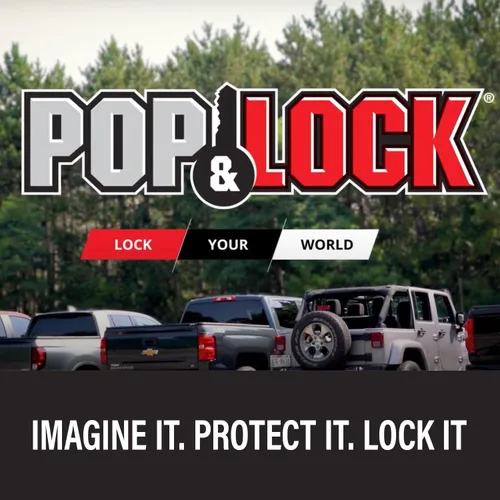 Vista 7 de Pop & Lock PL9772 Kit de cerradura de entrada sin llave remota para tapa de camión y cubierta de tonneau