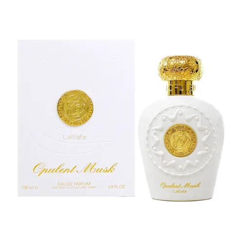 Vista 2 de Lattafa Opulent Musk - Eau de Parfum en espray para mujer, 3.4 onzas