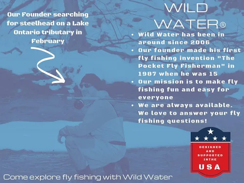 Vista 7 de Wild Water Fly Fishing AX Series Fly Rod IM8 Graphite Blank 3/4/5/6/7/8/9/10/12 wt Rods 5’6”/7/8/9/10/11 ft Lightweight Pole Medium Fast