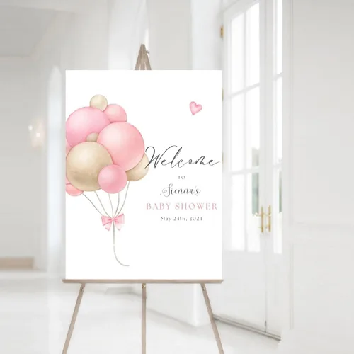 Vista 18 de Letrero de bienvenida personalizado para baby shower, cartel de bienvenida de baby shower, cartel de bienvenida para baby shower, baby shower