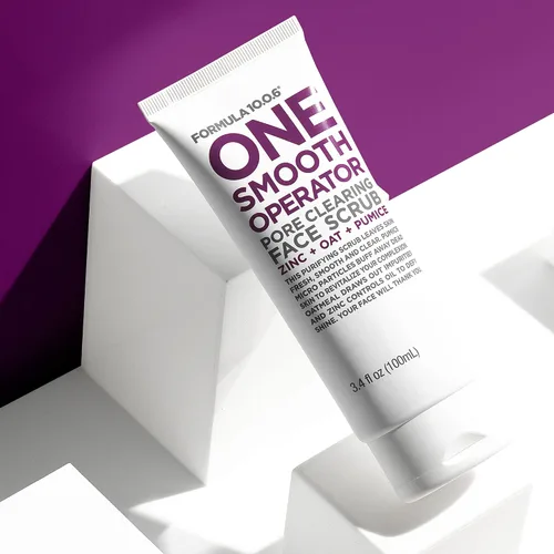 Vista 8 de Formula 10.0.6 Un operador suave (3.4 onzas líquidas) exfoliante facial para limpiar poros que deja la piel fresca, suave y clara, vegano, sin