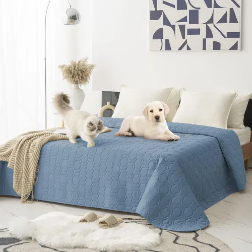 Vista 20 de Tcksstex - Funda impermeable y antideslizante para cama de perro, manta para mascotas, sofá, colchón protector para incontinencia de coche, funda