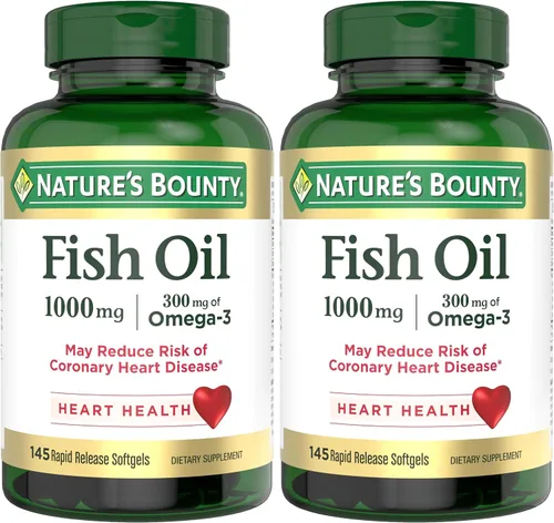 Vista 9 de Nature's Bounty Aceite de pescado 1000 mg cápsulas blandas recubiertas, 220