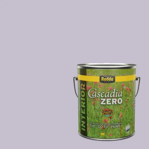 Vista 145 de Rodda Paint CASCADIA XL Pintura e imprimación de satén exterior en uno, cuarto de galón, bikini lavanda